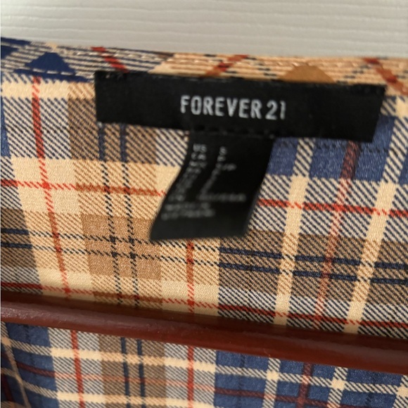 Plaid blouse - Picture 3 of 4